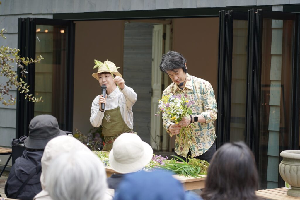 上野ファームの春をいける